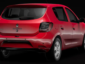 renault sandero 2018 3D Model