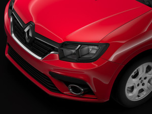 renault sandero 2018 Modelo 3D