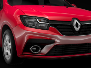 renault sandero 2018 Modelo 3D