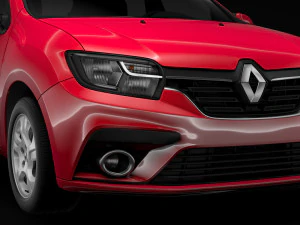 renault sandero 2018 3D Model