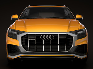 audi q8 50 tdi quattro s line vorsprung edition 2018 3D मॉडल