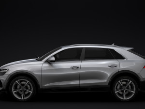 audi q8 50 tdi quattro 2018 3D Model