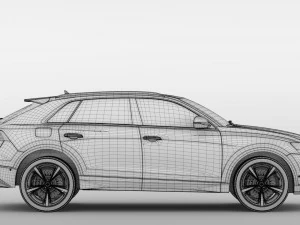 audi q8 50 tdi quattro 2018 3D Model