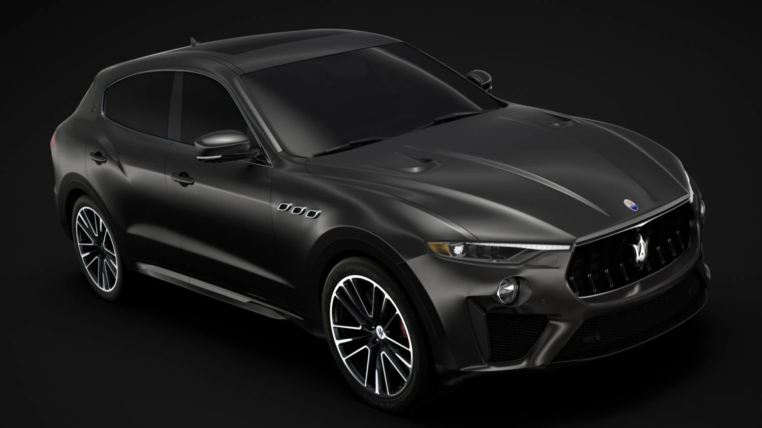 maserati levante trofeo 2019 3D Model .c4d .max .obj .3ds .fbx .stl .blend 
