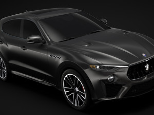 maserati levante trofeo 2019 3D Model