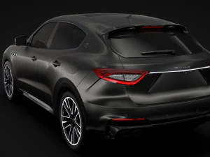 maserati levante trofeo 2019 3D Model