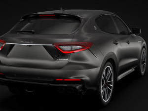 maserati levante trofeo 2019 3D मॉडल