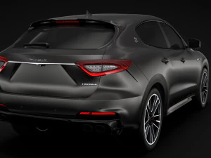maserati levante trofeo 2019 3D Model