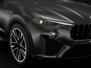 maserati levante trofeo 2019 3D मॉडल