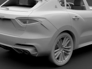 maserati levante trofeo 2019 3D Model