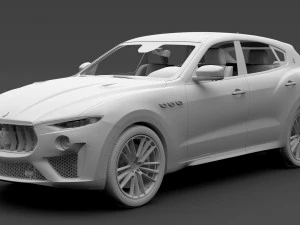 maserati levante trofeo 2019 3D Model