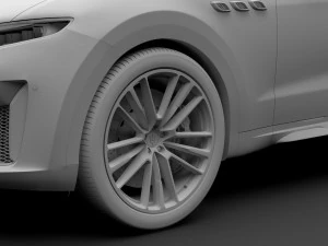 maserati levante trofeo 2019 3D Model