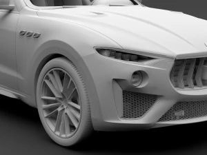 maserati levante trofeo 2019 3D Model