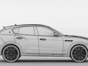 maserati levante trofeo 2019 3D Model