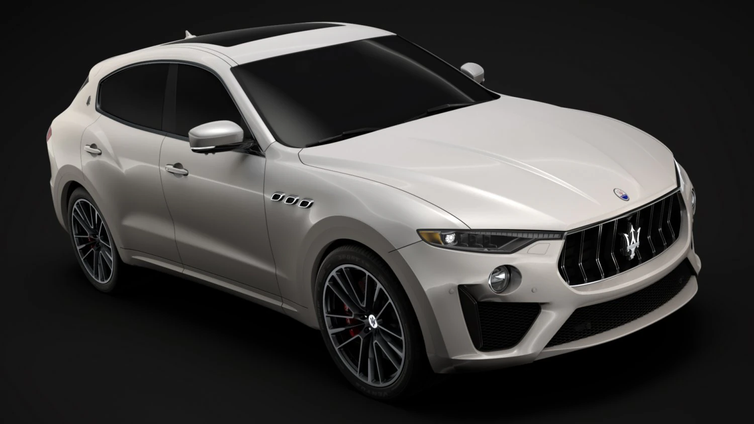 maserati levante gts 2019 3D Model .c4d .max .obj .3ds .fbx .stl .blend 