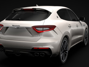 maserati levante gts 2019 3D 모델