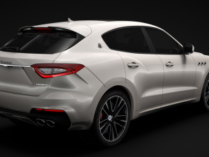 maserati levante gts 2019 3D 모델