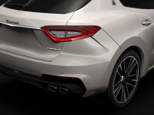 maserati levante gts 2019 3D 모델
