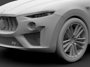 maserati levante gts 2019 3D 모델