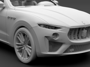 maserati levante gts 2019 3D 모델