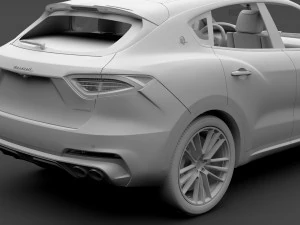 maserati levante gts 2019 3D Model
