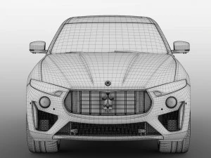 maserati levante gts 2019 3D Model