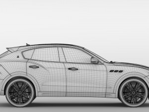 maserati levante gts 2019 3D 모델
