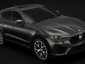 maserati levante s q4 gransport 2019 3D 모델