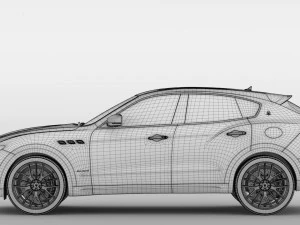 maserati levante s q4 gransport 2019 3D Model
