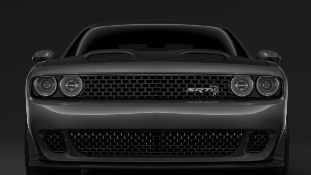 dodge challenger srt hellcat 2019 3D मॉडल .c4d .max .obj .3ds .fbx .stl .blend 