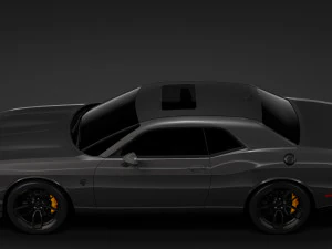dodge challenger srt hellcat 2019 3D Model