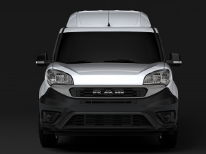 ram promaster city tradesman cargo van h2 2019 Modello 3D