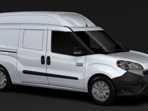 ram promaster city tradesman cargo van h2 2019 Modello 3D