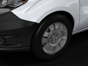 ram promaster city tradesman cargo van h2 2019 Modello 3D