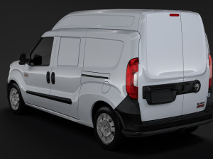 ram promaster city tradesman cargo van h2 2019 Modello 3D