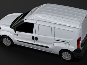 ram promaster city tradesman cargo van h2 2019 Modello 3D