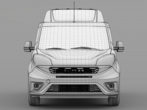 ram promaster city tradesman cargo van h2 2019 Modello 3D