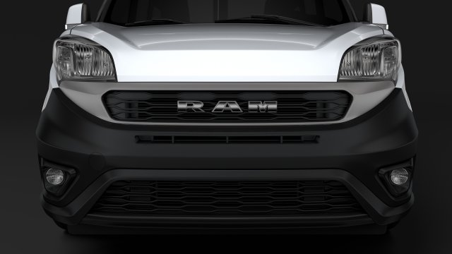 ram promaster city wagon slt h2 2019 Modello 3D .c4d .max .obj .3ds .fbx .stl .blend 