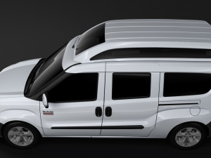 ram promaster city wagon slt h2 2019 Modello 3D