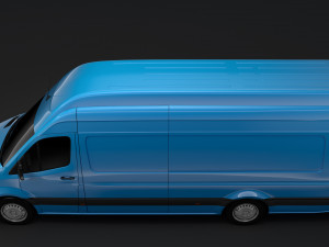mercedes benz sprinter panel van l4h3 rwd 2019 3D Model