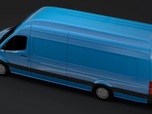 mercedes benz sprinter panel van l4h3 rwd 2019 3D Model
