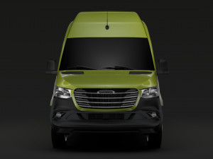 freightliner sprinter panel van l4h3 rwd 2019 3D Model