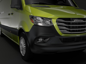 freightliner sprinter panel van l4h3 rwd 2019 3D Model