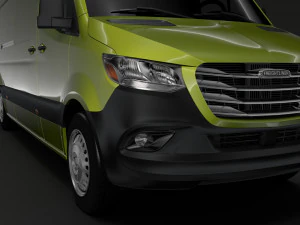 freightliner sprinter panel van l4h3 rwd 2019 3D Model