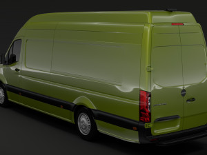 freightliner sprinter panel van l4h3 rwd 2019 3D Model