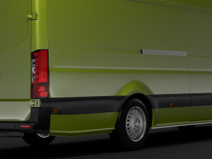 freightliner sprinter panel van l4h3 rwd 2019 3D Model
