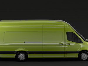 freightliner sprinter panel van l4h3 rwd 2019 3D Model