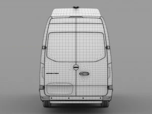 freightliner sprinter panel van l4h3 rwd 2019 3D Model