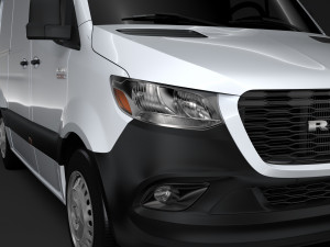 ram sprinter panel van l1h1 fwd 2019 Model 3D