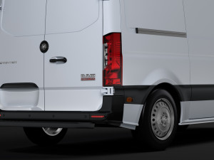 ram sprinter panel van l1h1 fwd 2019 Model 3D